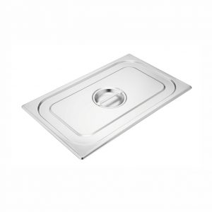 1-1 Size Stainless Steel Gastronorm Pan Standard Cover(M2 Series), 530x325mm, thickness 0.7mm-M21ACB