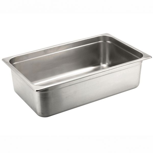 1-1 Size Stainless Steel Gastronorm Pan, anti-jamming, 530x325x150mm, thickness 0.7mm, 20.5L21.7u.s.qt-23119Q