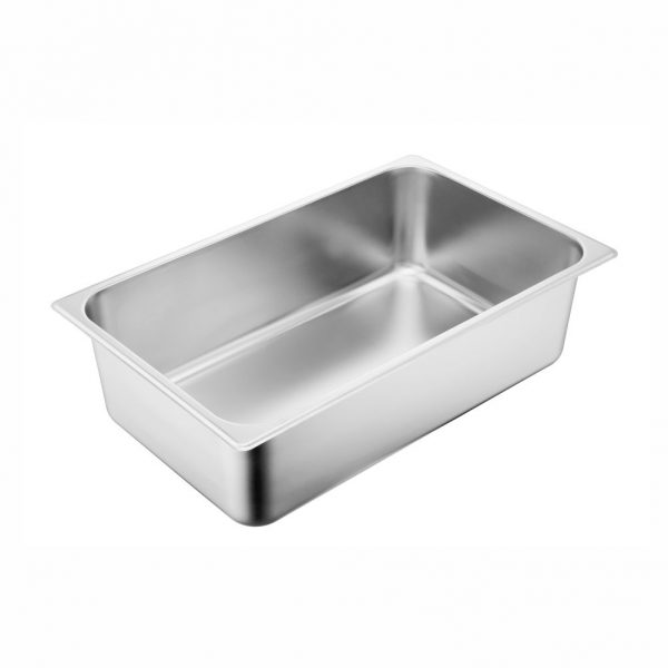 1-1 Size Stainless Steel Gastronorm Pan(M2 Series), 530x325x150mm, thickness 0.6mm, 20.5L21.7u.s.qt-M21150AB