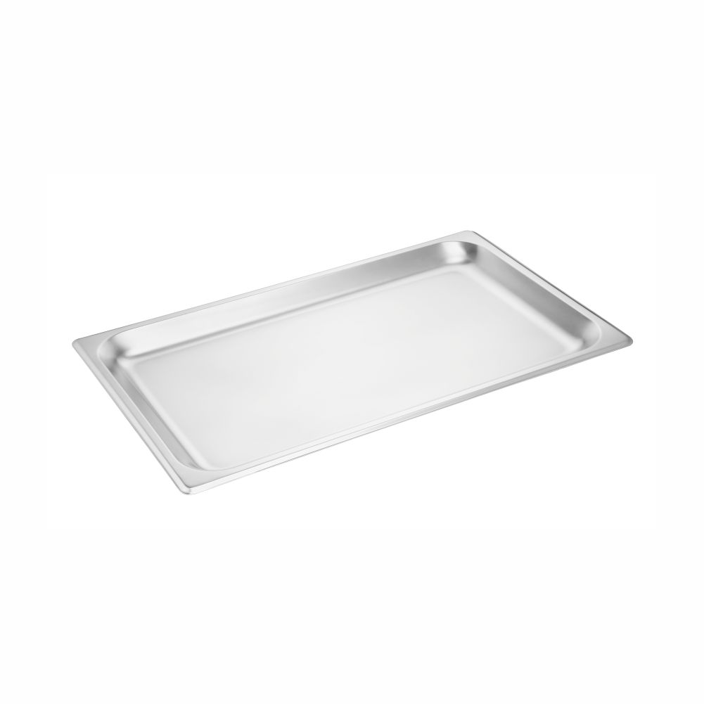 1-1 Size Stainless Steel Gastronorm Pan(M2 Series), 530x325x20mm, thickness 0.6mm, 2.5L2.6u.s.qt-M21020AB