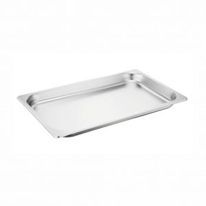 1-1 Size Stainless Steel Gastronorm Pan(M2 Series), 530x325x40mm, thickness 0.6mm, 4.5L4.8u.s.qt-M21040AB