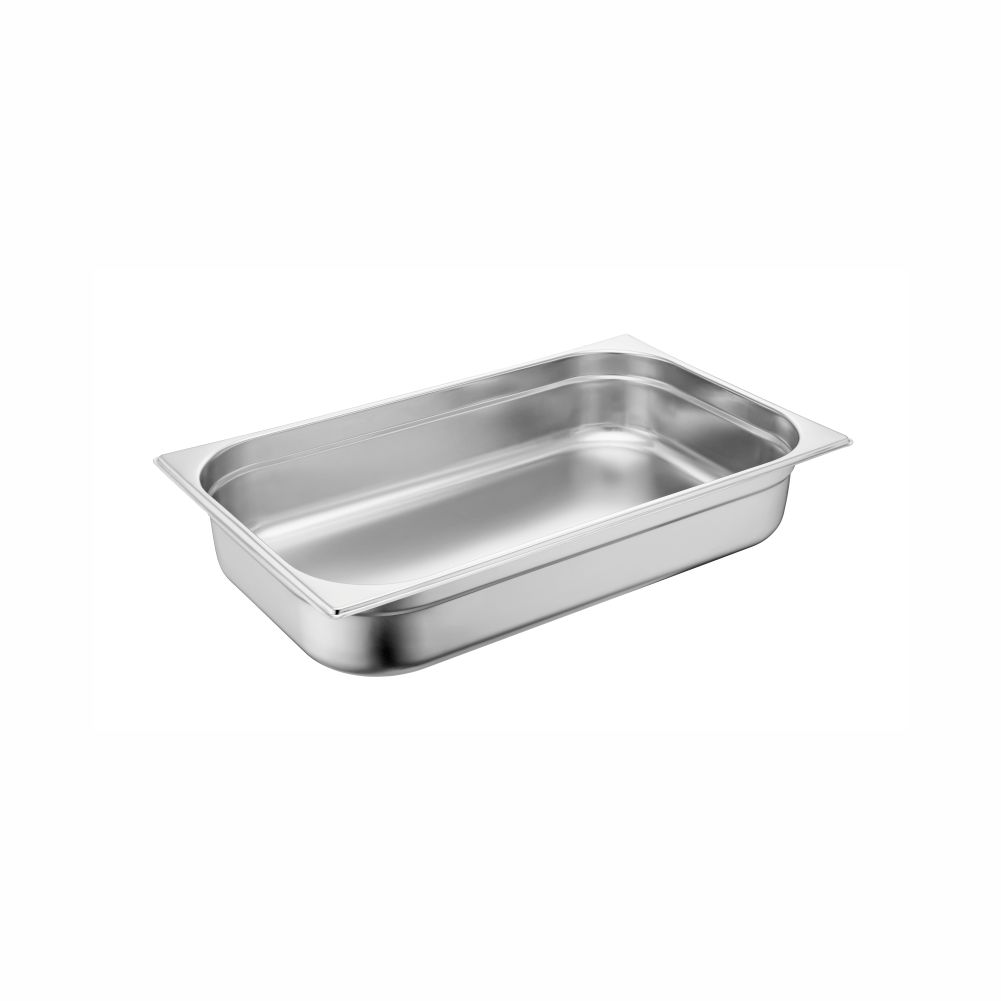 1-1 Size Stainless Steel Gastronorm Pan(M2 Series), anti-jamming, 530x325x100mm, thickness 0.6mm, 13.5.L14.3u.s.qt-M21100QB