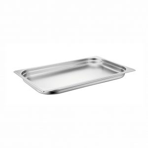 1-1 Size Stainless Steel Gastronorm Pan(M2 Series), anti-jamming, 530x325x40mm, thickness 0.6mm, 4.5L4.8u.s.qt-M21040QB