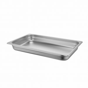 1-1 Size US Style Stainless Steel Gastronorm Pan, anti-jamming, 530x325x65mm, 8.5L9.0u.s.qt-C21065A