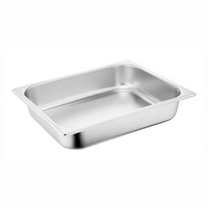 1-2 Size Stainless Steel Gastronorm Pan(M2 Series), 325x265x65mm, thickness 0.6mm, 4.5L4.8u.s.qt-M22065AB