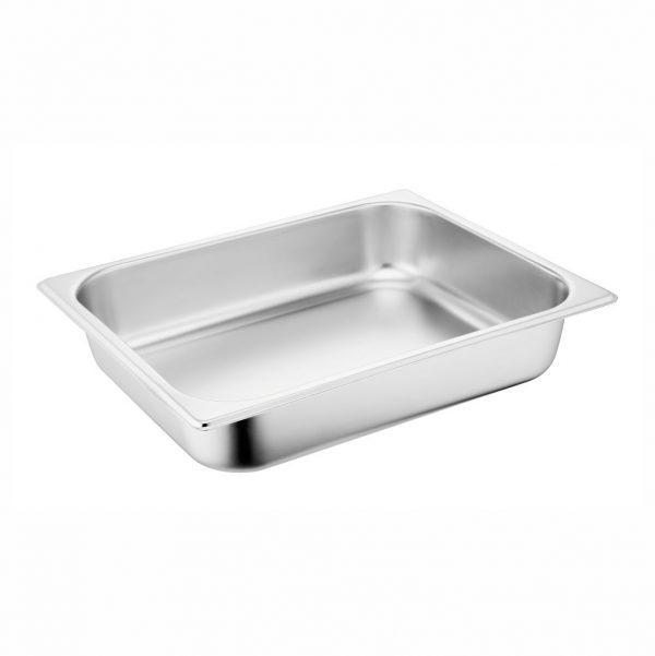 1-2 Size Stainless Steel Gastronorm Pan(M2 Series), 325x265x65mm, thickness 0.6mm, 4.5L4.8u.s.qt-M22065AB