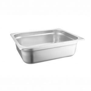1-2 Size US Style Stainless Steel Gastronorm Pan, anti-jamming, 325x265x100mm, 7.0L7.4u.s.qt-C22100A