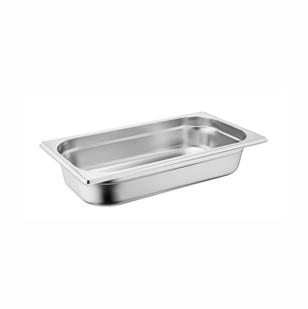 1-3 Size Stainless Steel Gastronorm Pan(M2 Series), anti-jamming, 325x176x65mm, thickness 0.6mm, 2.5L2.6u.s.qt-M23065QB