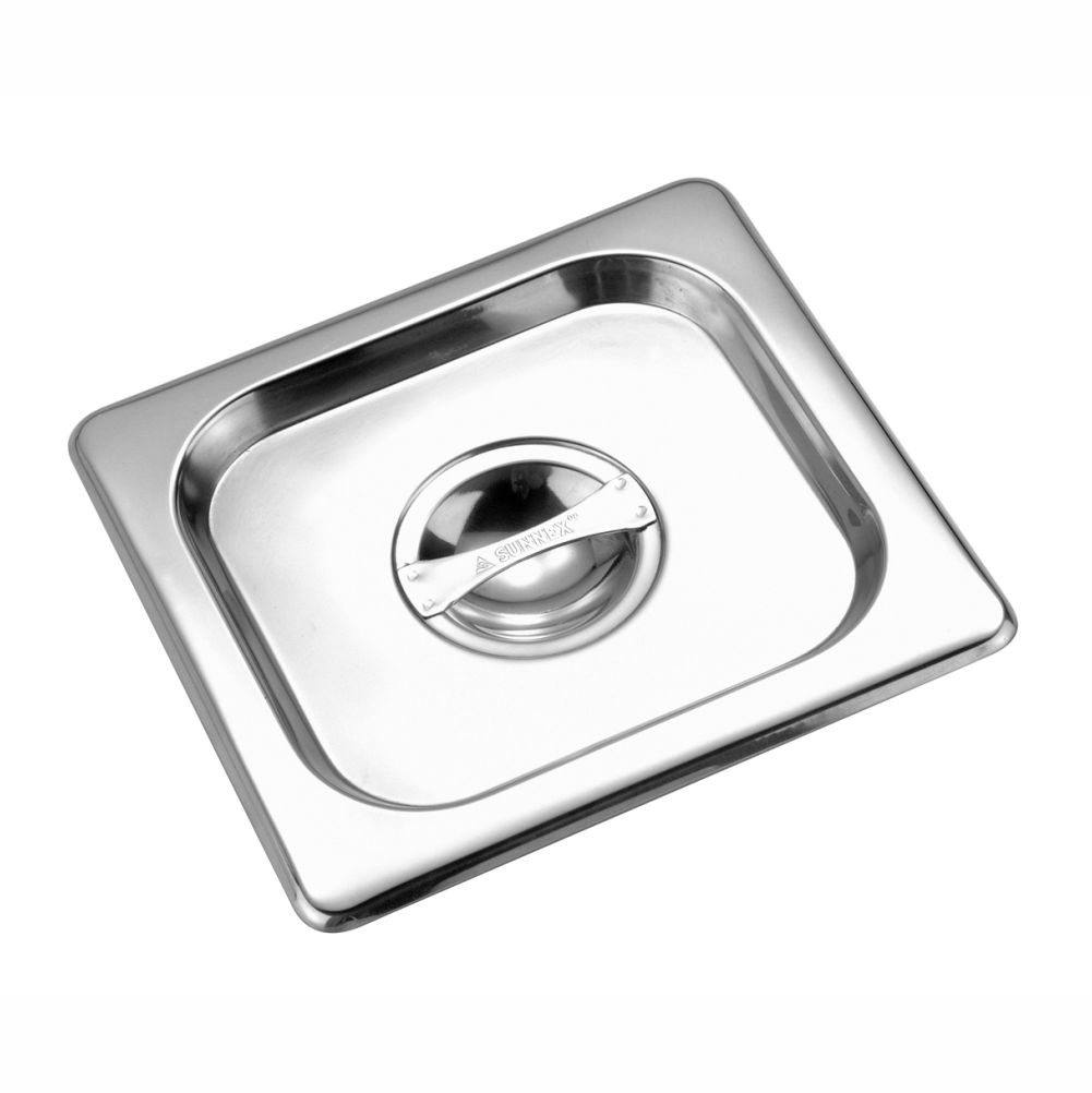1/6 Size Stainless Steel Gastronorm Pan Standard Cover, 176x162mm, thickness: 0.6mm