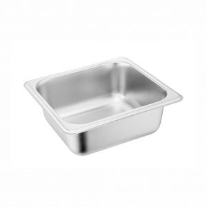 1-6 Size Stainless Steel Gastronorm Pan(M2 Series), 176x162x65mm, thickness 0.6mm, 1.0L1.1u.s.qt-M26065AB
