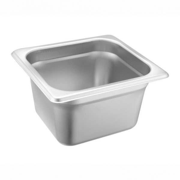 1-6 Size US Style Stainless Steel Gastronorm Pan, anti-jamming, 176x162x100mm, 1.7L1.8u.s.qt-C26100A