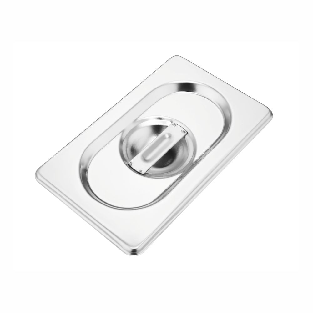 1-9 Size Stainless Steel Gastronorm Pan Standard Cover(M2 Series), 176x108mm, thickness 0.7mm-M29ACB