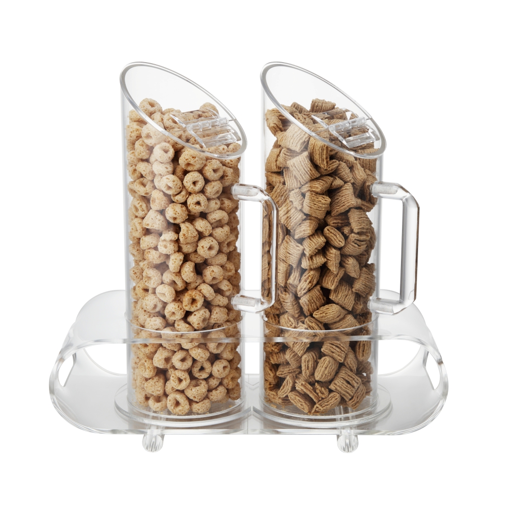 1.0L x 2 Acrylic Cereal Dispenser-CD800-2