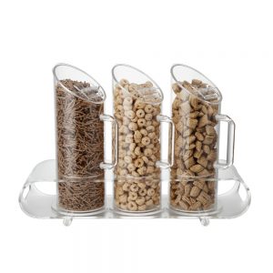 1.0L x 3 Acrylic Cereal Dispenser-CD800-3