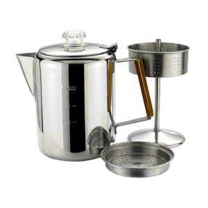 12 Cups Stainless Steel Coffee Percolator-11700