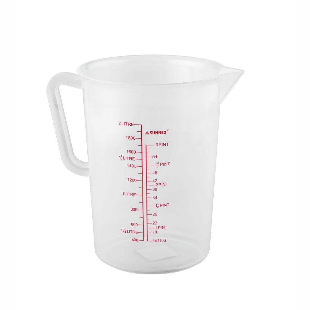 2.0L Polypropylene Measuring Jug-86221A