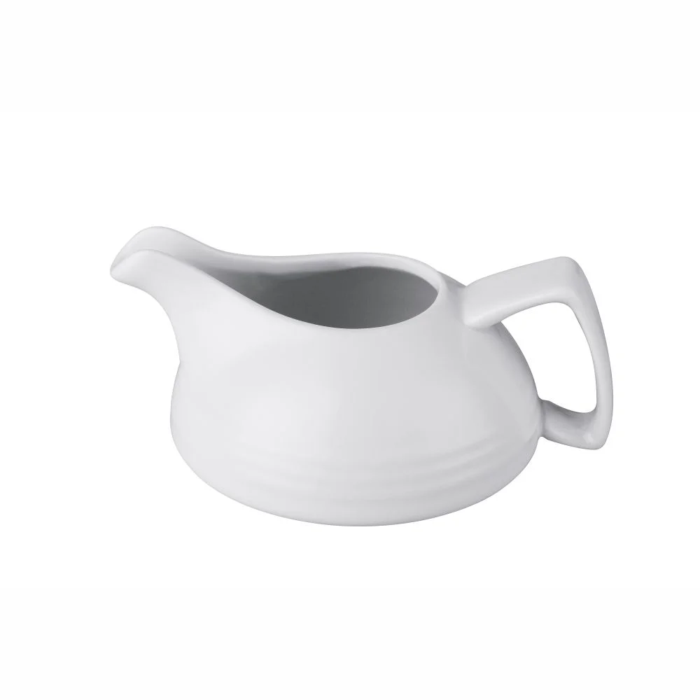 200ml Porcelain Milk Jug (Ring Style)-C88145
