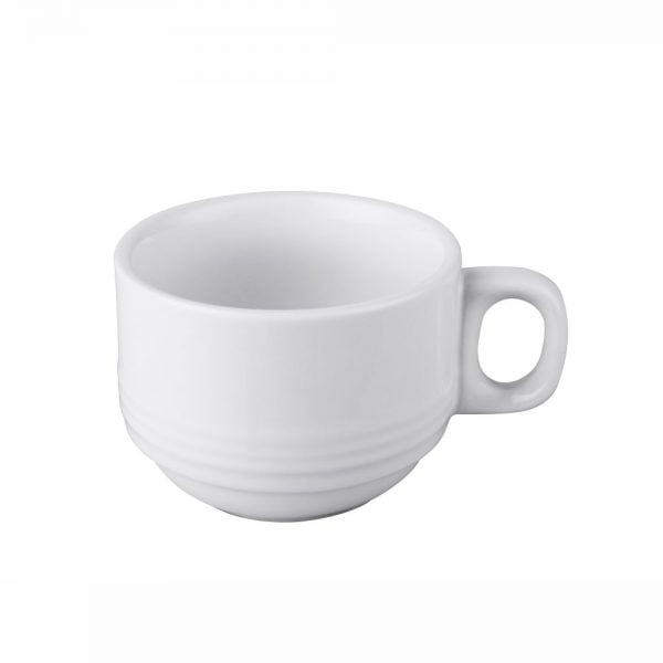 220ml Porcelain Stacking Cup (Ring Style)-C88154