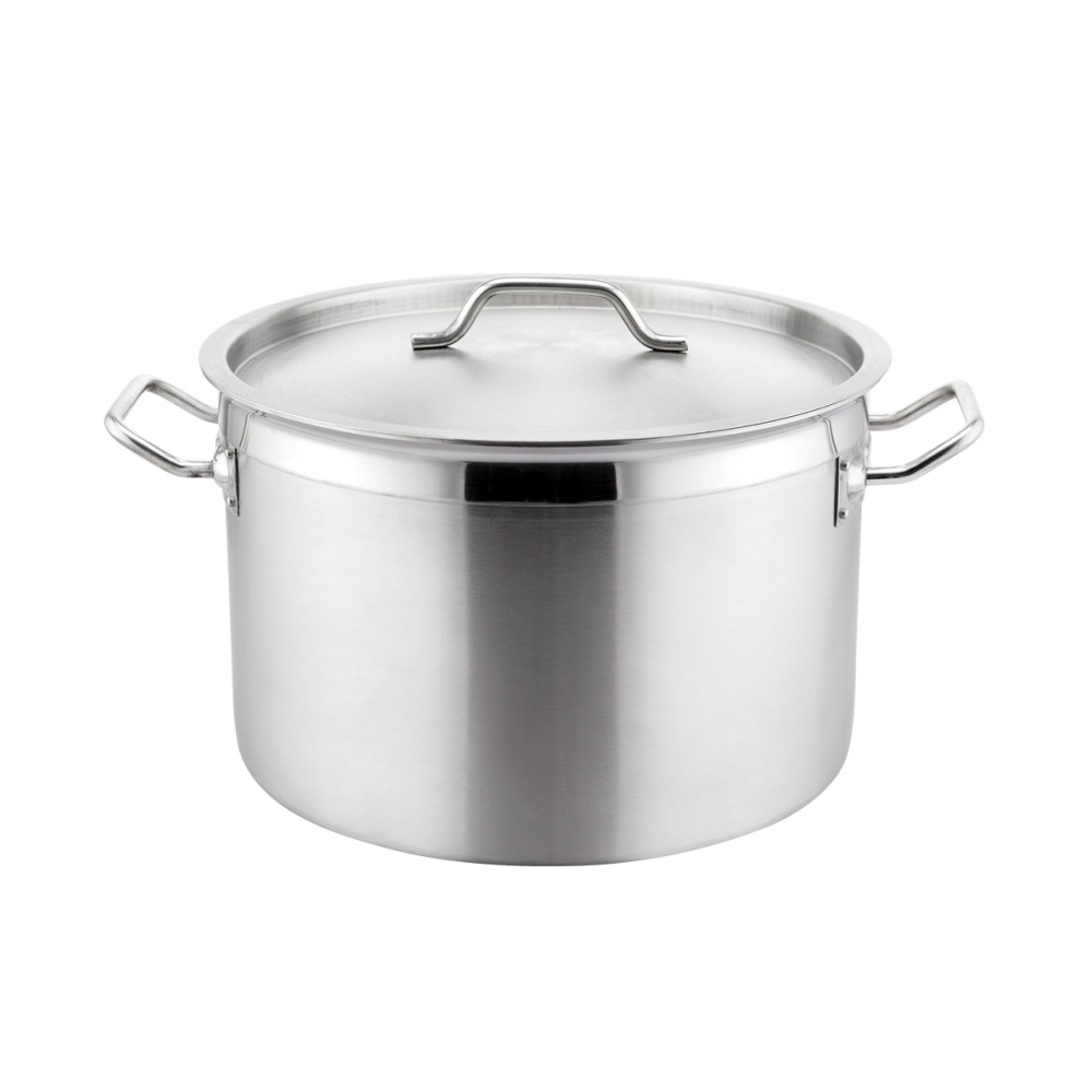 24LStainless Steel Stock Pot, 360x240mm, thickness1.0mm-MSP123