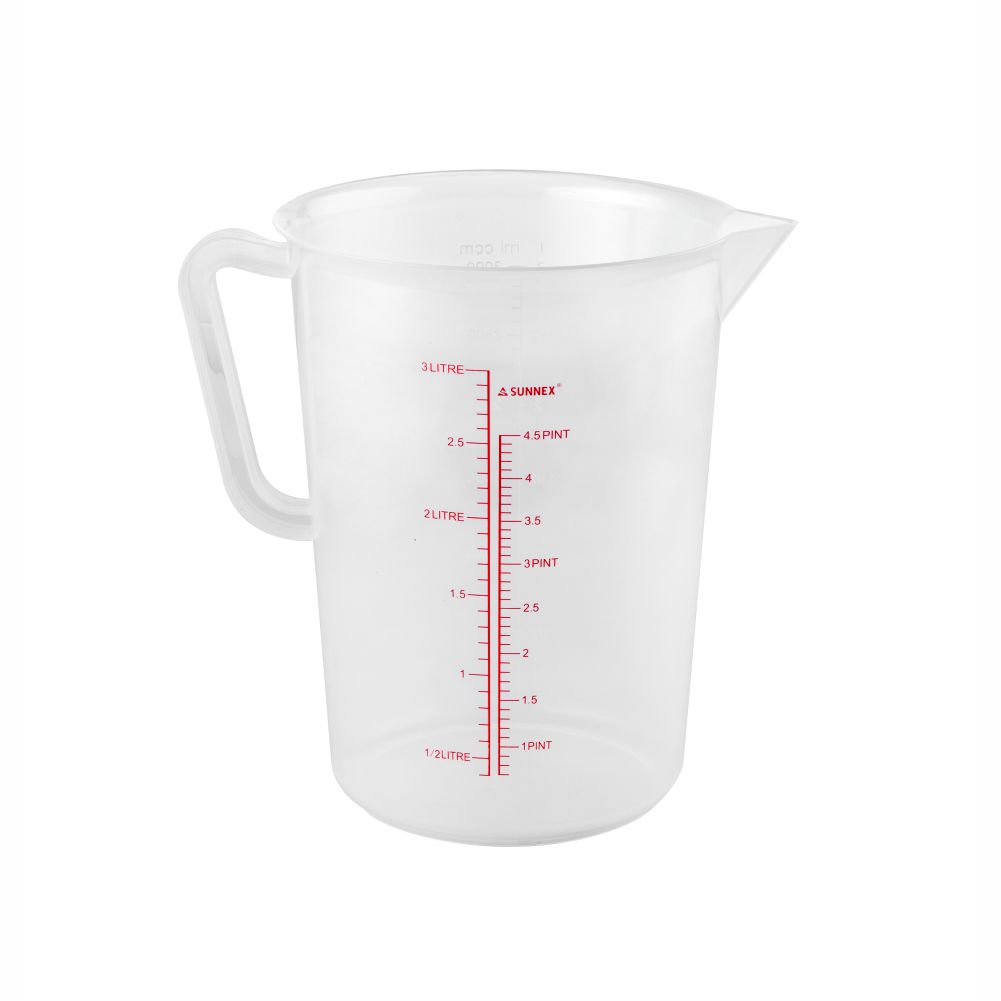 3.0L Polypropylene Measuring Jug-86321A