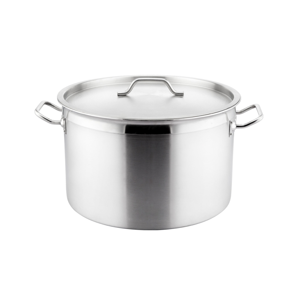 32L Stainless Steel Stock Pot, 400x260mm, thickness:1.2mm