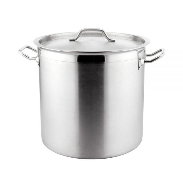 36L Stainless Steel Stock Pot, 360x360mm, thickness:1.0mm - Sunnex