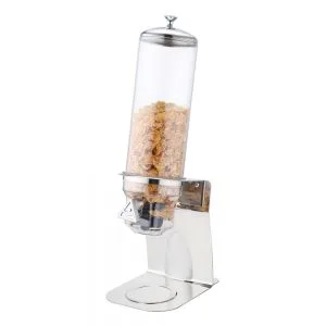 4.0L x 2 Stainless Steel Base Double Cereal Dispenser - Sunnex