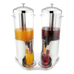 5.0L x 2 Stainless Steel Mini Beverage Dispenser (Marbella Series)-X23588X2