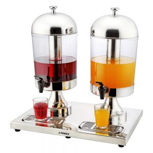 8.0L x 2 Stainless Steel Juice Dispenser-X23688TX2