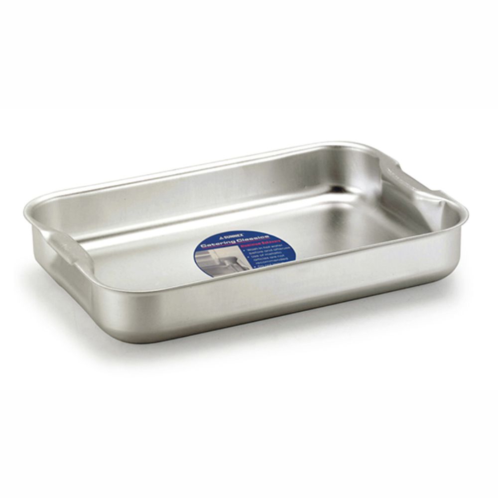Deep Aluminium Roasting Dish with Integrated Handles 419x305x102mm-ABRP1612L