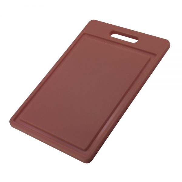 Brown shop chopping board