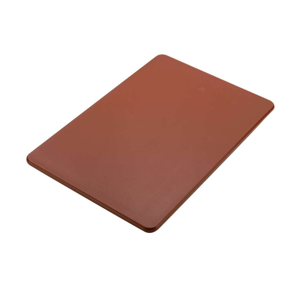 Polypropylene Chopping Board(6213C series), 46x31x1.2cm / 18x12x0.5inch, Brown