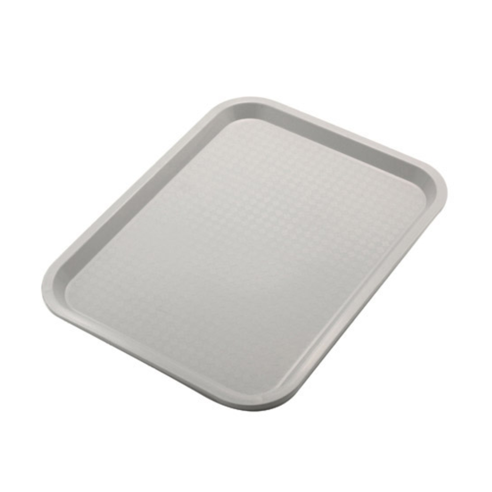 Polypropylene Fast Food Tray 455x355mm/18x14inch (Grey)