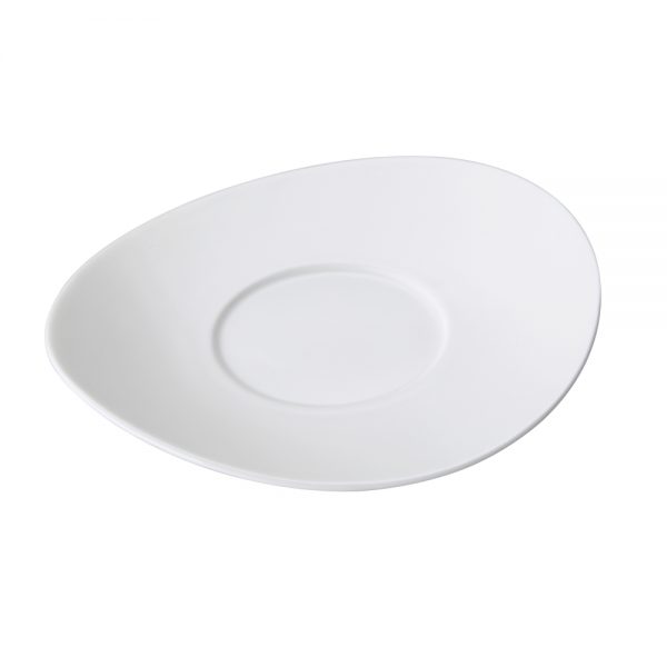 Porcelain Coffee Cup Saucer, 15.5cm6.0inch (Surfine Series)-C88516