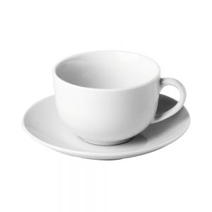 Porcelain Coupe Cup _ Saucer, 200ml7fl.oz (C66 RANGE)-C66021