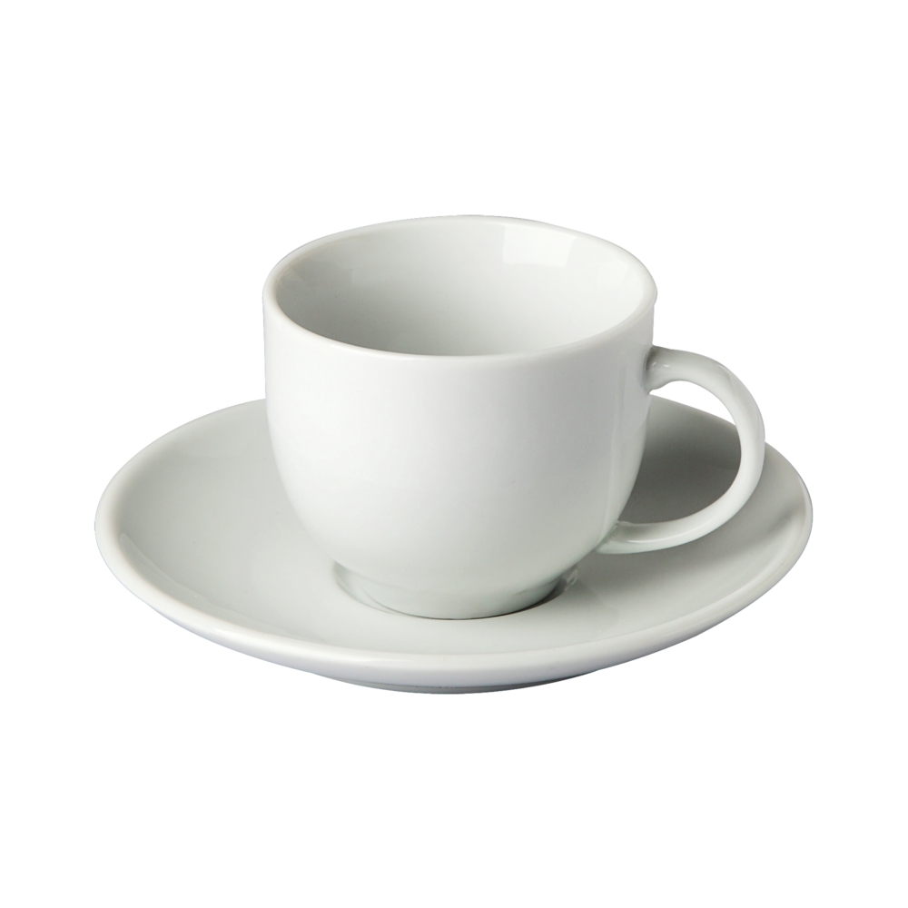 Porcelain Cup _ Saucer, 90ml (C66 RANGE)-C66022 Porcelain Cup _ Saucer, 90ml (C66 RANGE)-C66022