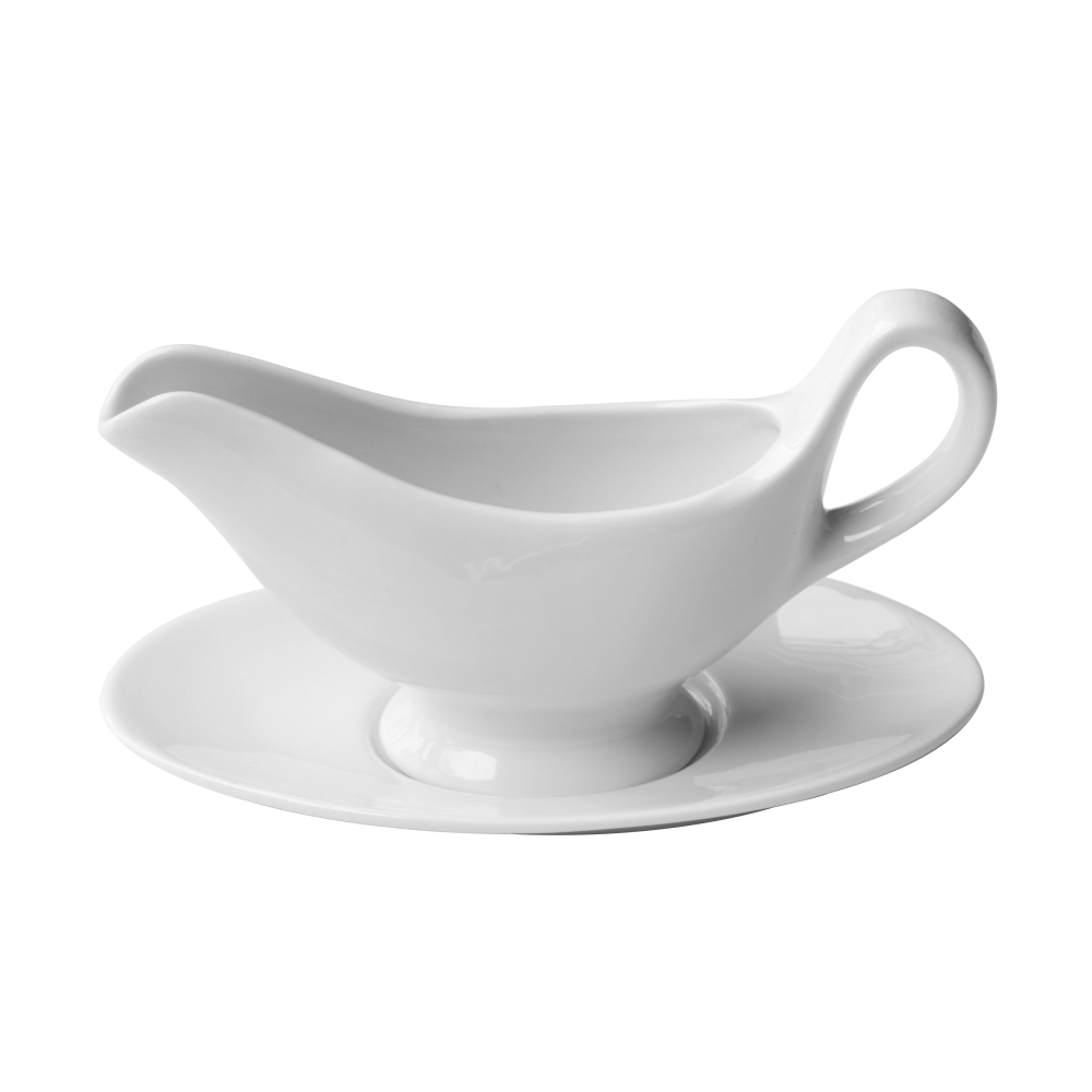Porcelain Gravy Boat 250ml/8.5fl.oz