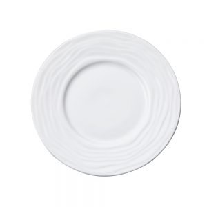 Porcelain Plate, 19.0cm/7.5inch (Well-Wave Series)