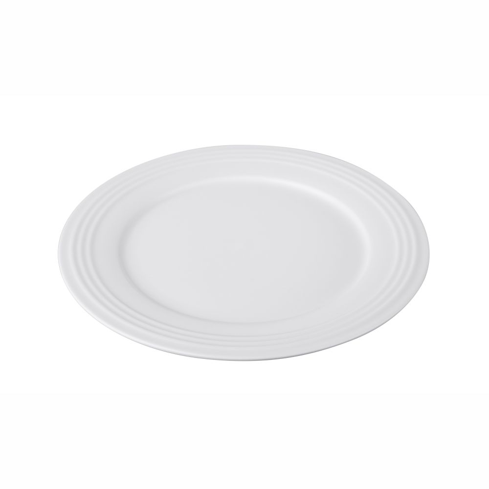 Porcelain Plate, 23.0cm/9.0inch (Ring Style)
