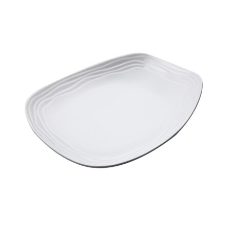Porcelain Plate, 26.5cm/10.5inch (Well-Wave Series)