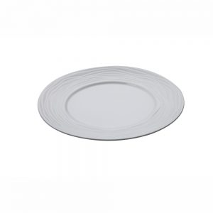Porcelain Plate, 30.0cm/12.0inch (Well-Wave Series)