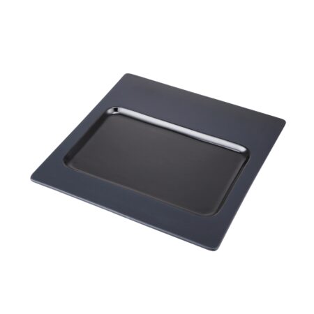 Porcelain Rectangle Display Plate, 30cm/12inch (Black)