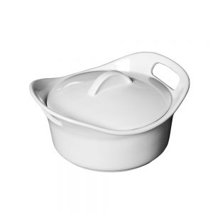 Porcelain Round Casserole 20cm/8inch