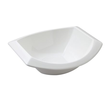 Porcelain Square Bowl, 21.5cm/8.5inch (Smart-Edge Series)