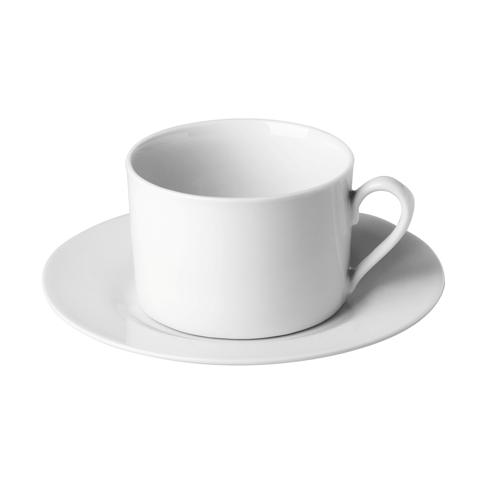 Porcelain Straight Cup _ Saucer, 220ml7.7fl.oz (C66 RANGE)-C66009