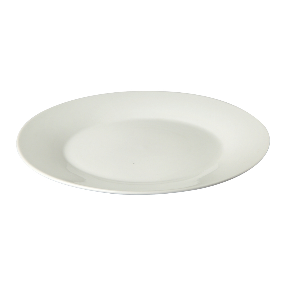 Porcelain Wide Rim Plate, 19cm7.5inch (C66 RANGE)-C66006