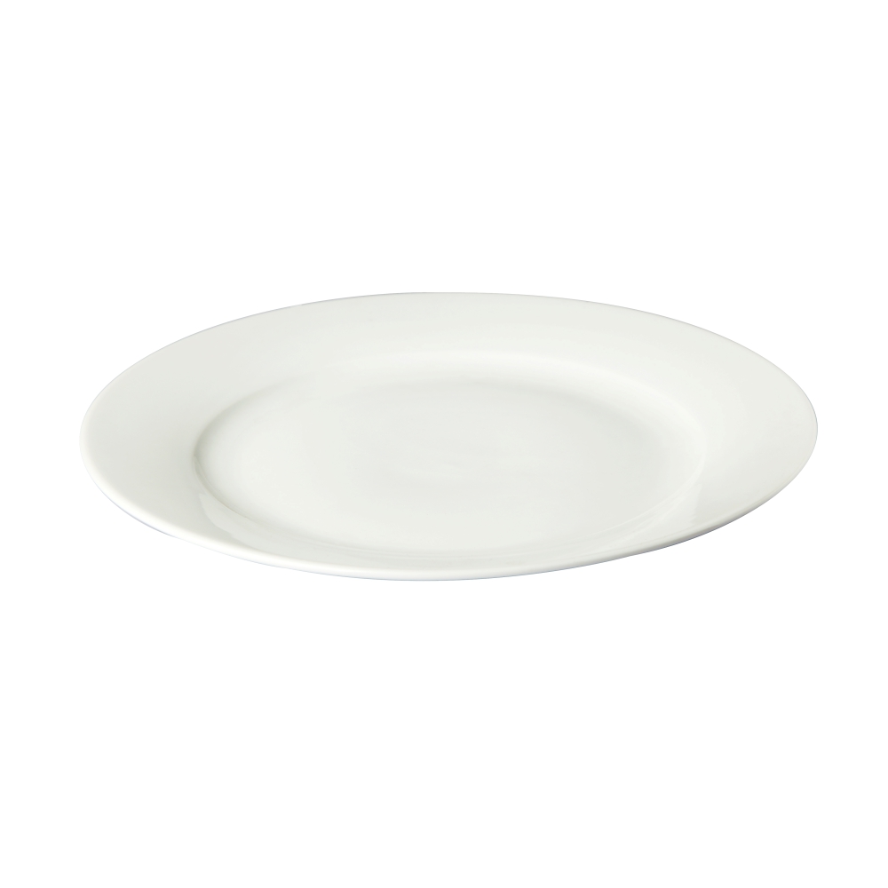 Porcelain Wide Rim Plate, 30.5cm/12inch (C66 RANGE)