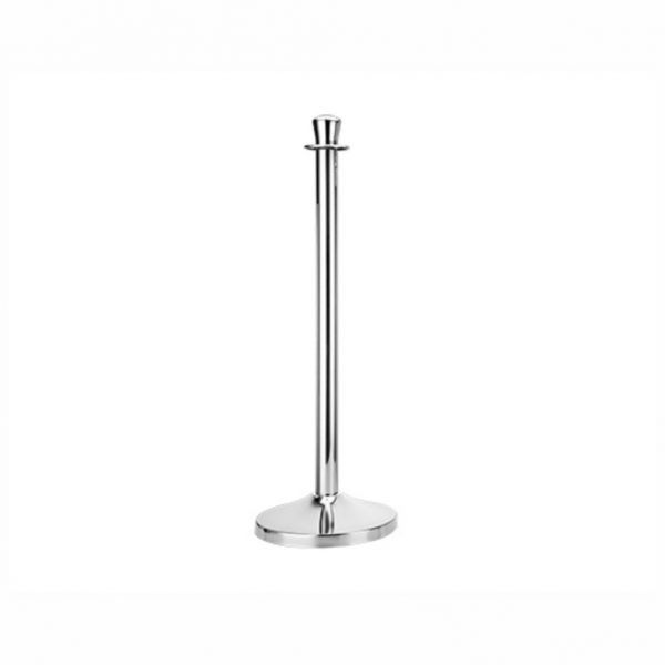 Stainless Steel Barrier Stand, Expandable, Base dia.32 x Pole dia. 5x100(H)cm-CKS950