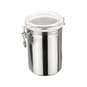 Stainless Steel Canister dia.12x18(h)cm