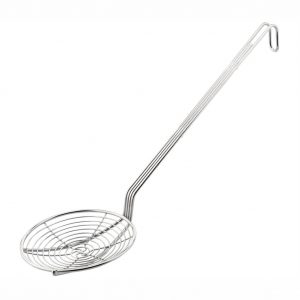 Stainless Steel Heavy Duty Skimmer Spider with Hook 15cm (MCWW series)